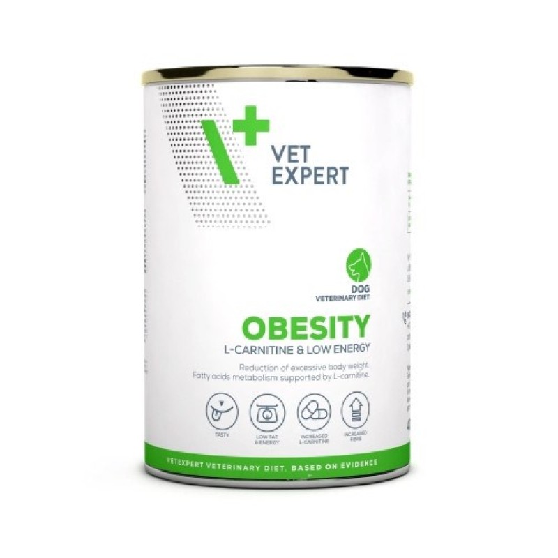 VET EXPERT Veterinary Diet Obesity Dog - wet food for dogs - 400g VET EXPERT Veterinary Diet Obesity Dog - wet food for dogs - 400g
