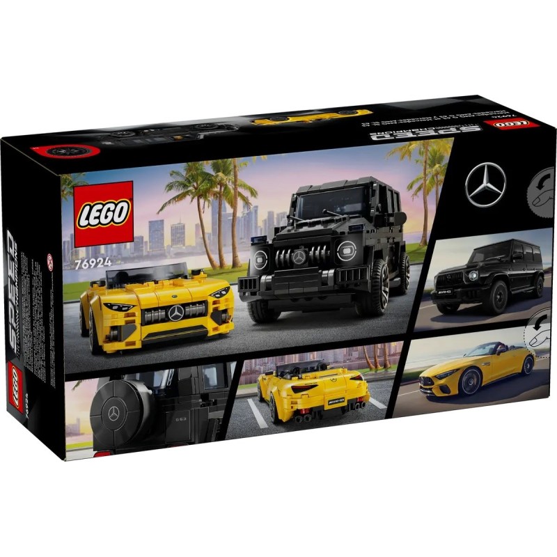 LEGO SPEED CHAMPIONS 76924 Mercedes-AMG G 63 and Mercedes-AMG SL 63 LEGO SPEED CHAMPIONS 76924 Mercedes-AMG G 63 and Mercedes-AMG SL 63