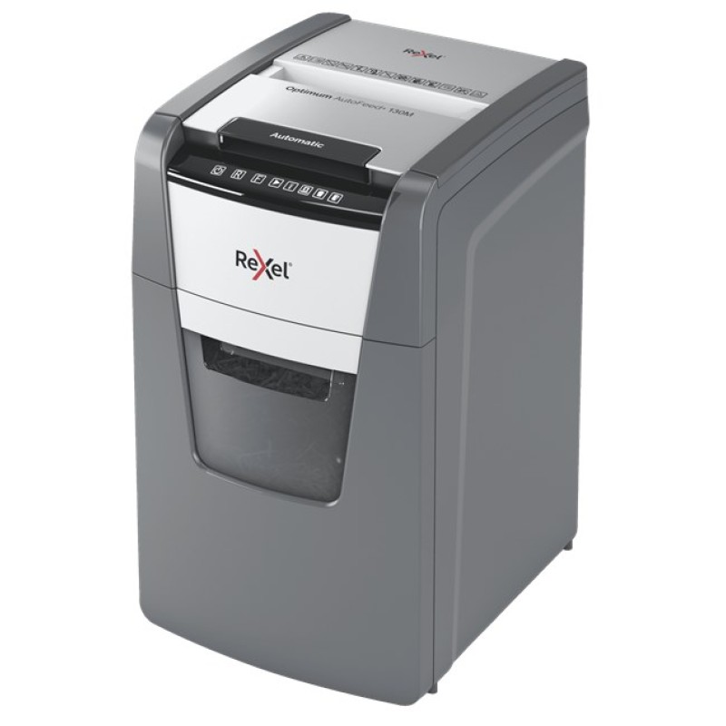 Rexel Shredder Optimum AutoFeed+ 130M, (P-5), 130 sheets, 44 l basket Rexel Shredder Optimum AutoFeed+ 130M, (P-5), 130 sheets, 44 l basket
