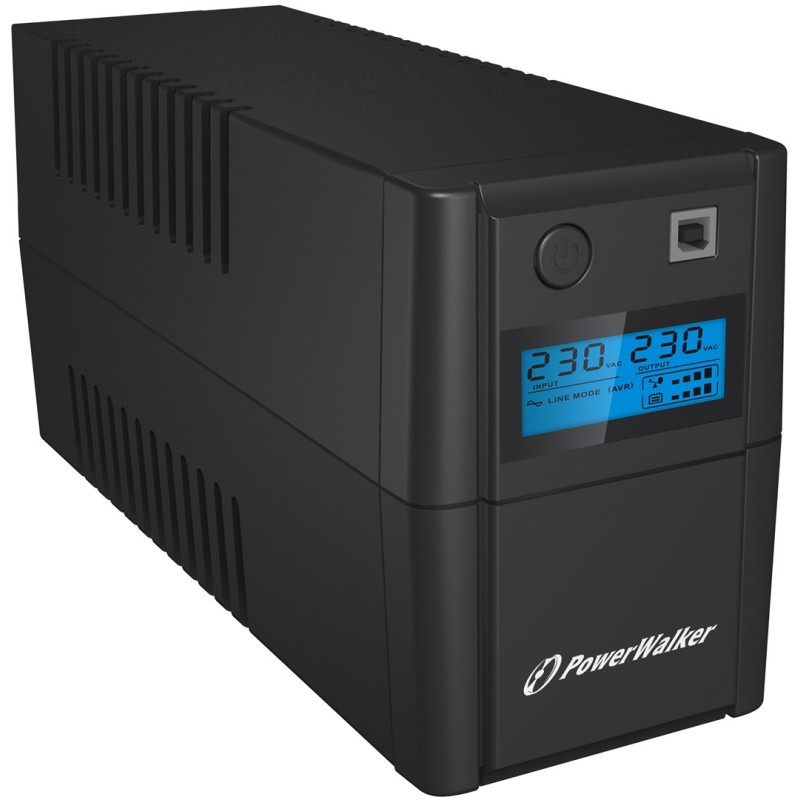 PowerWalker VI 650 SHL Schuko Line-Interactive 0.65 kVA 360 W 2 AC outlet(s) PowerWalker VI 650 SHL Schuko Line-Interactive 0.65 kVA 360 W 2 AC outlet(s)