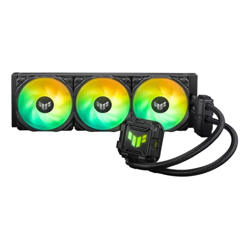 ASUS TUF GAMING LC II 360 ARGB Processor Liquid cooling kit 12 cm Black ASUS TUF GAMING LC II 360 ARGB Processor Liquid cooling kit 12 cm Black
