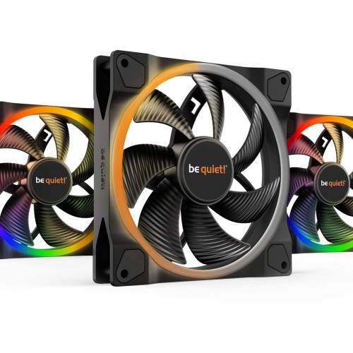 be quiet! Light Wings 140mm ARGB PWM Fan Black 3 Pack