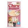 INABA Churu Tuna with salmon - cat treats - 4x14 g