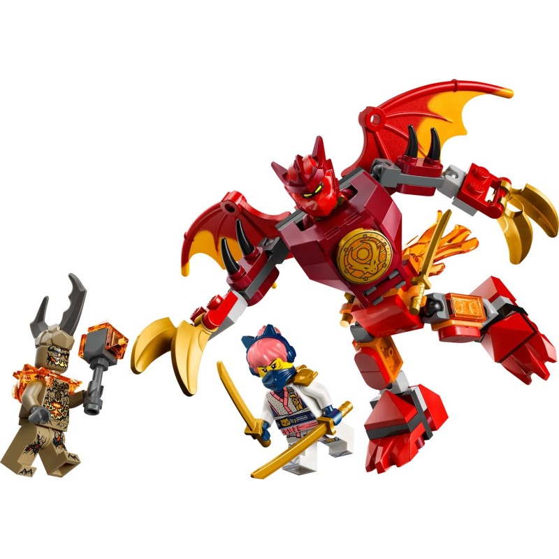 LEGO NINJAGO 71851 Kai's Dragon Mech Battle Pack