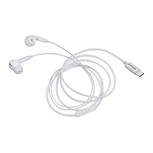 Activejet Wired Headphones Type C White Activejet Wired Headphones Type C White