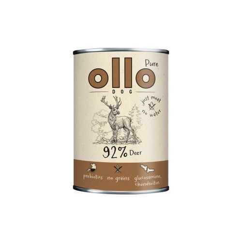 OLLO Pure Deer – wet dog food – 850 g OLLO Pure Deer – wet dog food – 850 g
