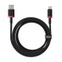 Baseus Dura USB Type A to Type C 60 W fast charging cable 2 m Black, Red