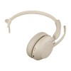Jabra Evolve2 65 UC Mono Link380c - wireless over-ear headphones, beige Jabra Evolve2 65 UC Mono Link380c - wireless over-ear headphones, beige