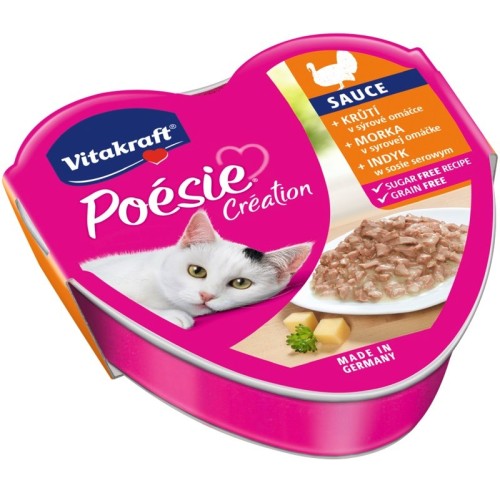 VITAKRAFT POESIE CREATION SOS turkey/cheese - wet cat food - 85 g VITAKRAFT POESIE CREATION SOS turkey/cheese - wet cat food - 85 g