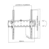 Gembird WM-55T-02 TV mount 139.7 cm (55 Gembird WM-55T-02 TV mount 139.7 cm (55