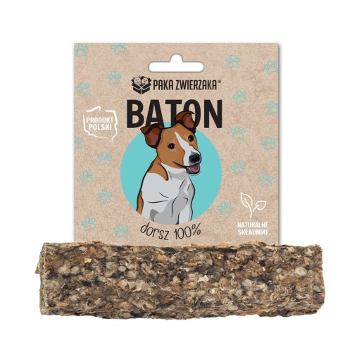 PAKA ZWIERZAKA Cod Bar 12 cm - dog treat - 28g PAKA ZWIERZAKA Cod Bar 12 cm - dog treat - 28g