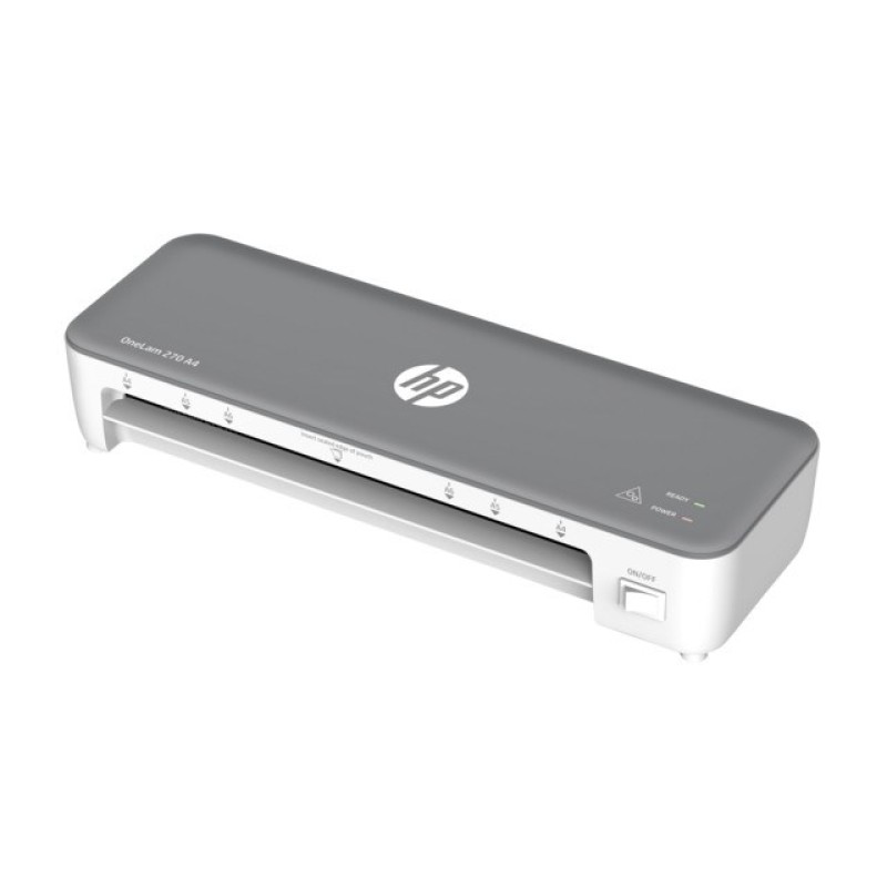HP OneLam 270 laminator, A4, grey HP OneLam 270 laminator, A4, grey
