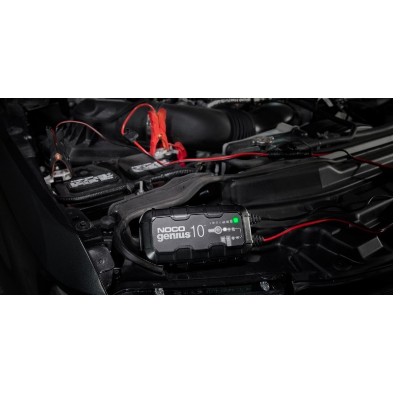 NOCO GENIUS10 EU 10A Battery charger for 6V/12V batteries with maintenance and desulphurisation function NOCO GENIUS10 EU 10A Battery charger for 6V/12V batteries with maintenance and desulphurisation function