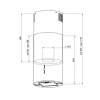 MAAN ELBA2 31 COPPER GLOSS HOOD MAAN ELBA2 31 COPPER GLOSS HOOD
