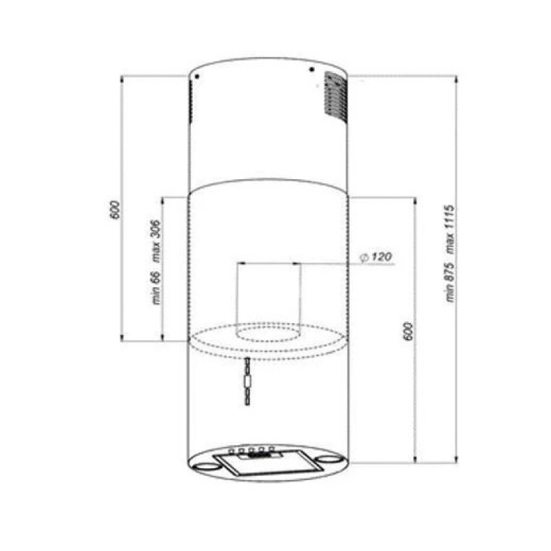 MAAN ELBA2 31 COPPER GLOSS HOOD MAAN ELBA2 31 COPPER GLOSS HOOD