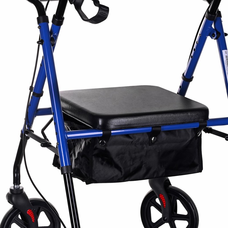 Lightweight aluminium four-wheel rehabilitation walker Lightweight aluminium four-wheel rehabilitation walker