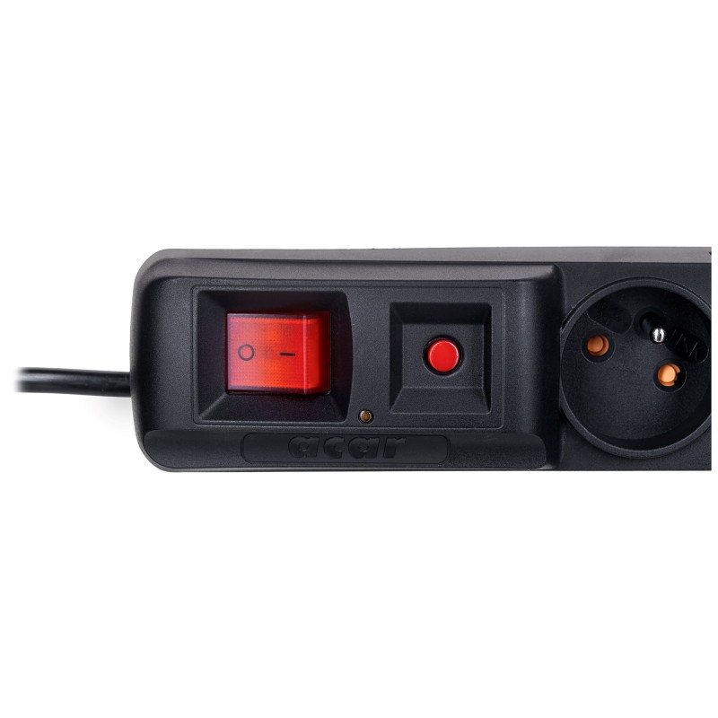ACAR S8 power extension 1.5 m 8 AC outlet(s) Indoor Black ACAR S8 power extension 1.5 m 8 AC outlet(s) Indoor Black