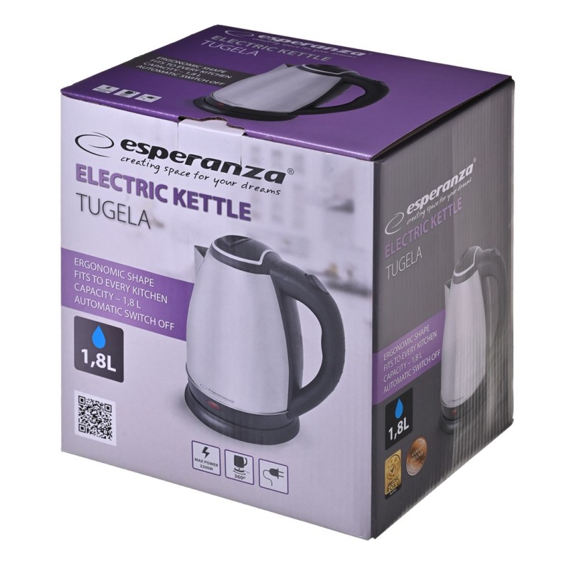Esperanza EKK104X Electric kettle 1.8 L 2200 W Inox Esperanza EKK104X Electric kettle 1.8 L 2200 W Inox