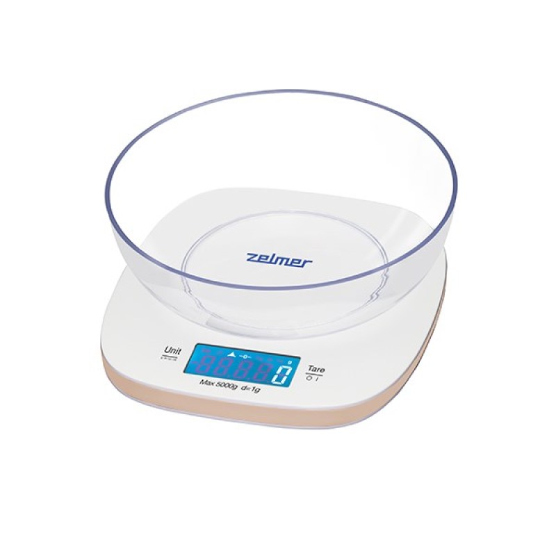 Zelmer ZKS1451 Electronic kitchen scale White Zelmer ZKS1451 Electronic kitchen scale White