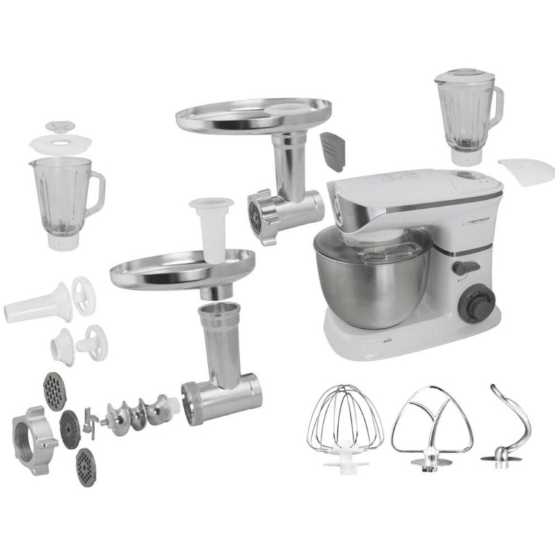 Esperanza EKM025 food processor 5 L Stainless steel,White 1000 W Esperanza EKM025 food processor 5 L Stainless steel,White 1000 W