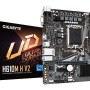 GIGABYTE H610M H V2 Motherboard - Supports Intel Core 14th CPUs, 4+1+1 Hybrid Digital VRM, up to 5600MHz DDR5, 1xPCIe 3.0 M.2, GbE LAN, USB 3.2 Gen 1