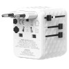 Savio AP-08 power adapter/inverter 20 W White