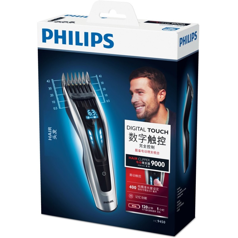 Philips HAIRCLIPPER Series 9000 HC9450/15 Hair clipper Philips HAIRCLIPPER Series 9000 HC9450/15 Hair clipper
