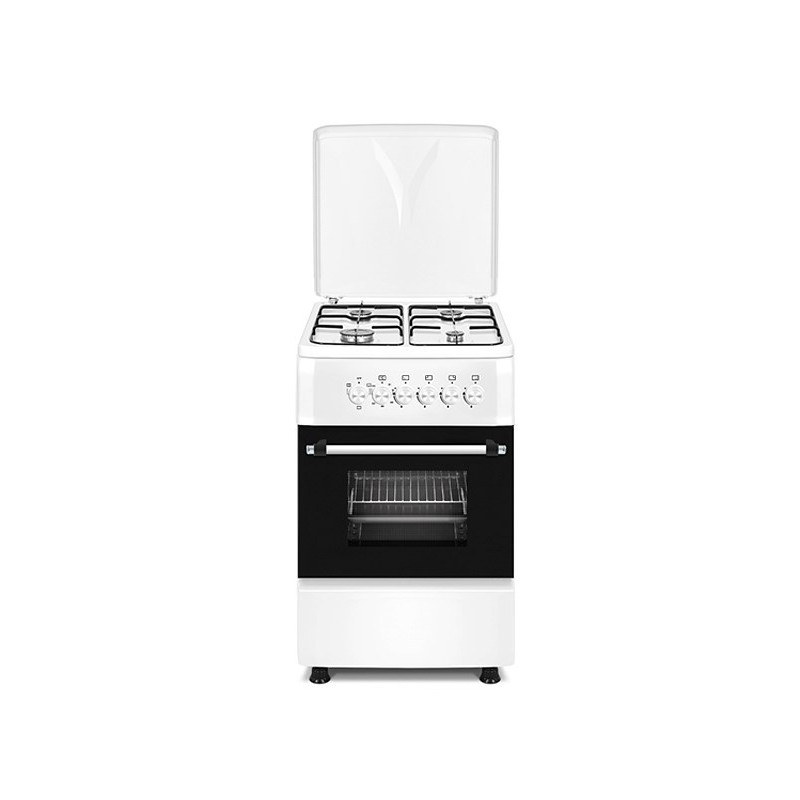 Ravanson KWGE-K550 white gas-electric cooker Ravanson KWGE-K550 white gas-electric cooker