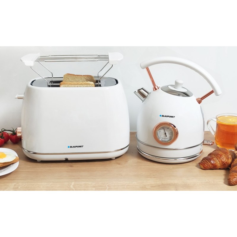 Toaster Blaupunkt TSS802WH, 900 W White Toaster Blaupunkt TSS802WH, 900 W White