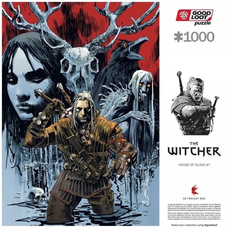 Puzzle Good Loot Comic Book - The Witcher: House of Glass 1000 pc(s) Puzzle Good Loot Comic Book - The Witcher: House of Glass 1000 pc(s)