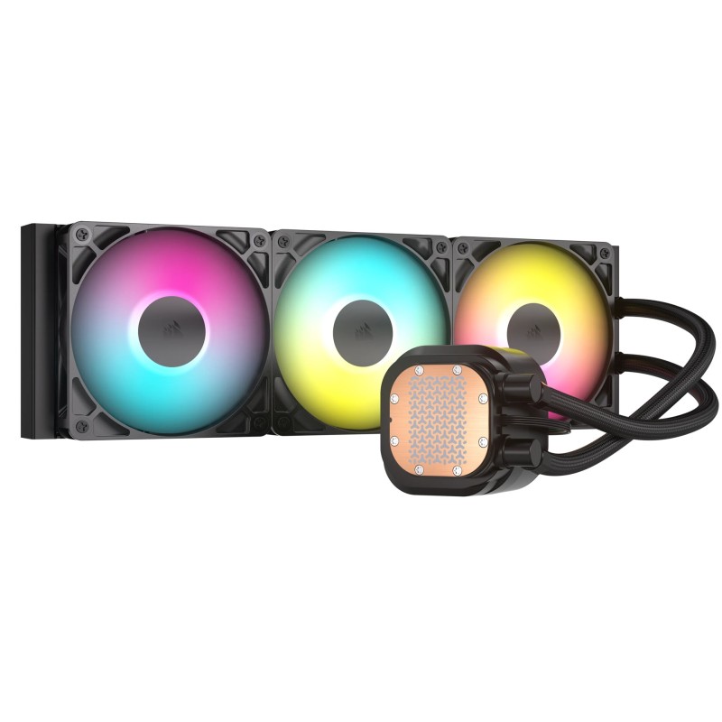 Corsair NAUTILUS 360 RS ARGB Processor Air cooler Black Corsair NAUTILUS 360 RS ARGB Processor Air cooler Black