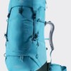 TREKKING BACKPACK DEUTER AIRCONTACT LITE 45 + 10 SL LAGOON-IVY