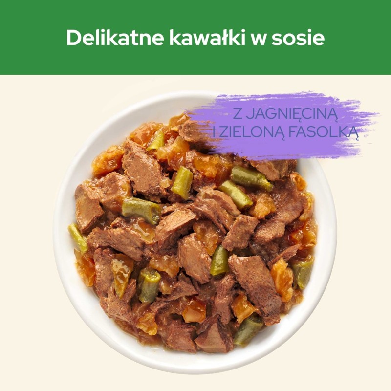 CAT CHOW STERILISED GiG Lamb Green Beans in sauce 85g CAT CHOW STERILISED GiG Lamb Green Beans in sauce 85g