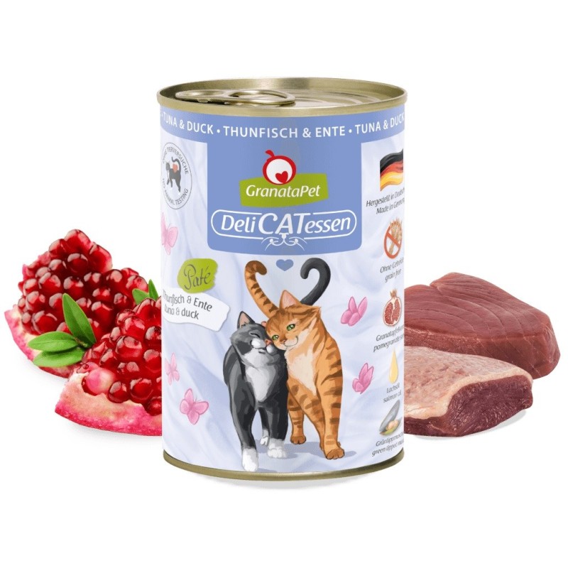 GRANATAPET DeliCATessen Tuna and duck - wet cat food - 400g GRANATAPET DeliCATessen Tuna and duck - wet cat food - 400g