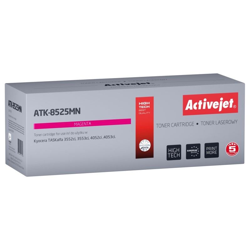 Activejet ATK-8525MN toner (replacement for Kyocera TK-8525M; Supreme; 20000 pages; magenta) Activejet ATK-8525MN toner (replacement for Kyocera TK-8525M; Supreme; 20000 pages; magenta)