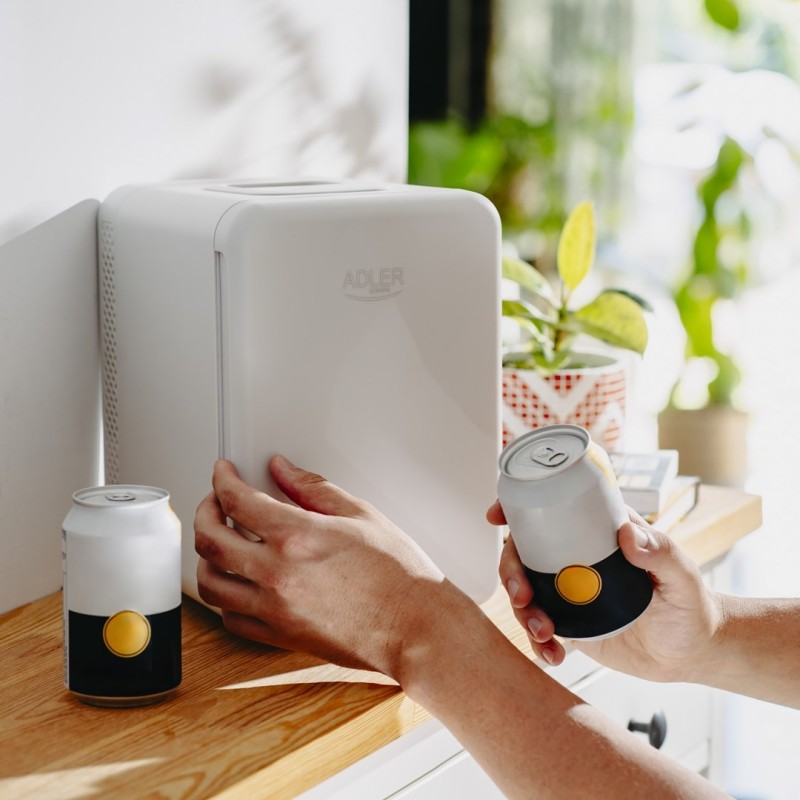 ADLER AD 8084G MINI REFRIGERATOR, GREY