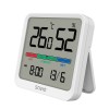 SAVIO Wireless weather station, temperature and humidity sensor, for indoor use, LCD screen, clock, date, handle with magnet, CT-01/W White SAVIO Wireless weather station, temperature and humidity sensor, for indoor use, LCD screen, clock, date, handle with magnet, CT-01/W White