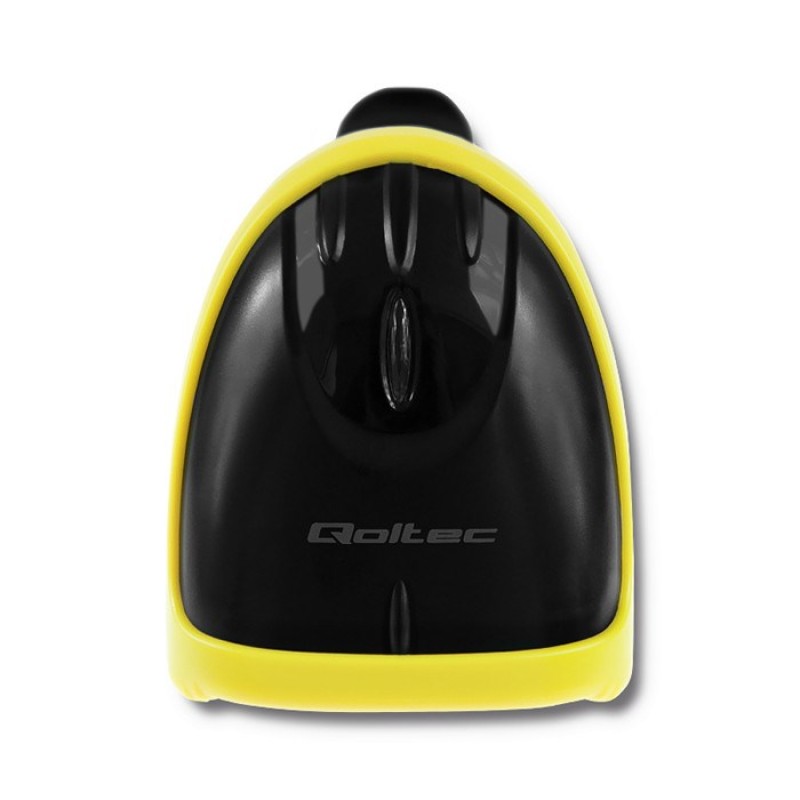 Qoltec 50867 Laser reader 1D | 2D | USB | Black Qoltec 50867 Laser reader 1D | 2D | USB | Black