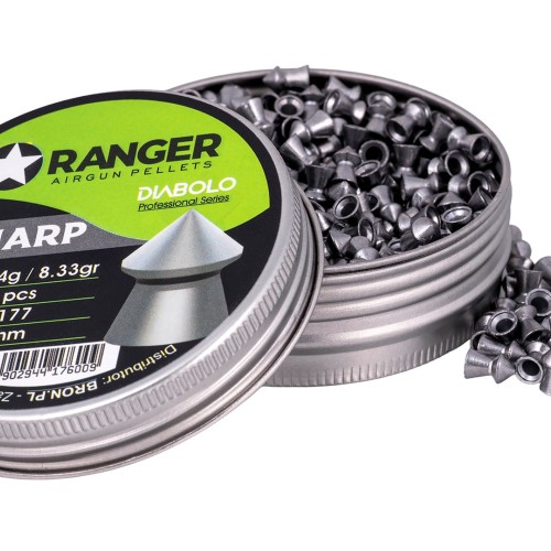 4.5 mm RANGER Diabolo Professional Sharp Point 500 pellets 4.5 mm RANGER Diabolo Professional Sharp Point 500 pellets
