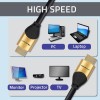 UNITEK Y-C476BK USB cable USB 3.2 Gen 1 (3.1 Gen 1) 0.2 m USB C USB A Black