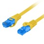 LANBERG PATCHCORD S/FTP CAT.6A 3M YELLOW LSZH