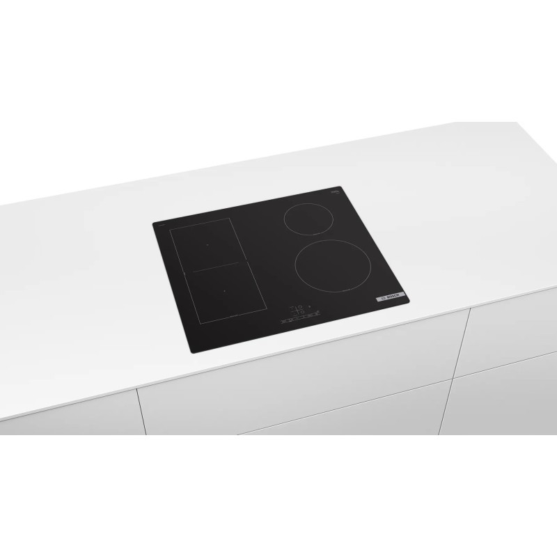 Bosch Serie 4 PVS61RBB5E hob Black Built-in 60 cm Zone induction hob 4 zone(s) Bosch Serie 4 PVS61RBB5E hob Black Built-in 60 cm Zone induction hob 4 zone(s)