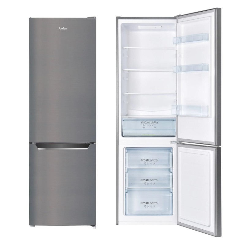 AMICA fridge-freezer FK2525.4UNTX(E) Silver AMICA fridge-freezer FK2525.4UNTX(E) Silver