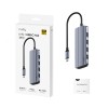 Cudy UH500 interface hub USB 3.2 Gen 1 (3.1 Gen 1) Type-C 5000 Mbit/s Grey, Silver Cudy UH500 interface hub USB 3.2 Gen 1 (3.1 Gen 1) Type-C 5000 Mbit/s Grey, Silver