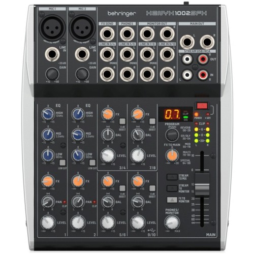 Behringer XENYX 1002SFX - audio mixer Behringer XENYX 1002SFX - audio mixer