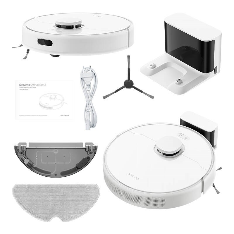 Dreame D9 Max Gen 2 cleaning robot (white) Dreame D9 Max Gen 2 cleaning robot (white)