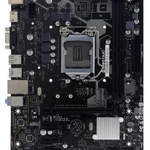 Biostar H510MHP 2.0 motherboard Intel H510 LGA 1200 (Socket H5) micro ATX
