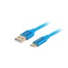 Savio USB – USB type C cable 5A, 1m CL-126 White