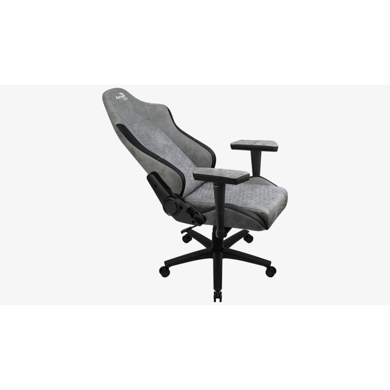 Aerocool Crown AeroSuede Universal gaming chair Padded seat Stone Grey Aerocool Crown AeroSuede Universal gaming chair Padded seat Stone Grey