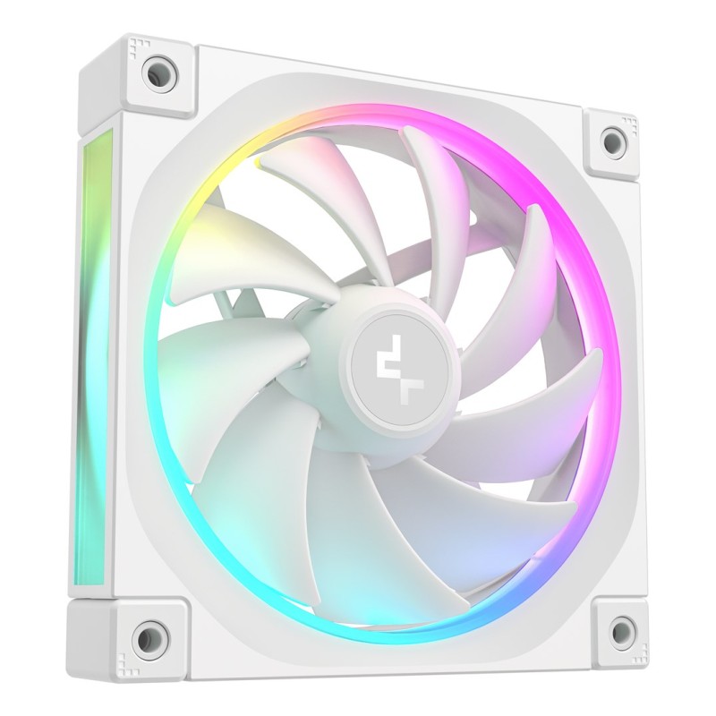 DeepCool FL12 WH Computer case Fan 12 cm White 1 pc(s) DeepCool FL12 WH Computer case Fan 12 cm White 1 pc(s)